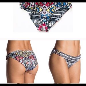 Roxy poetic Mexican bikini bottom